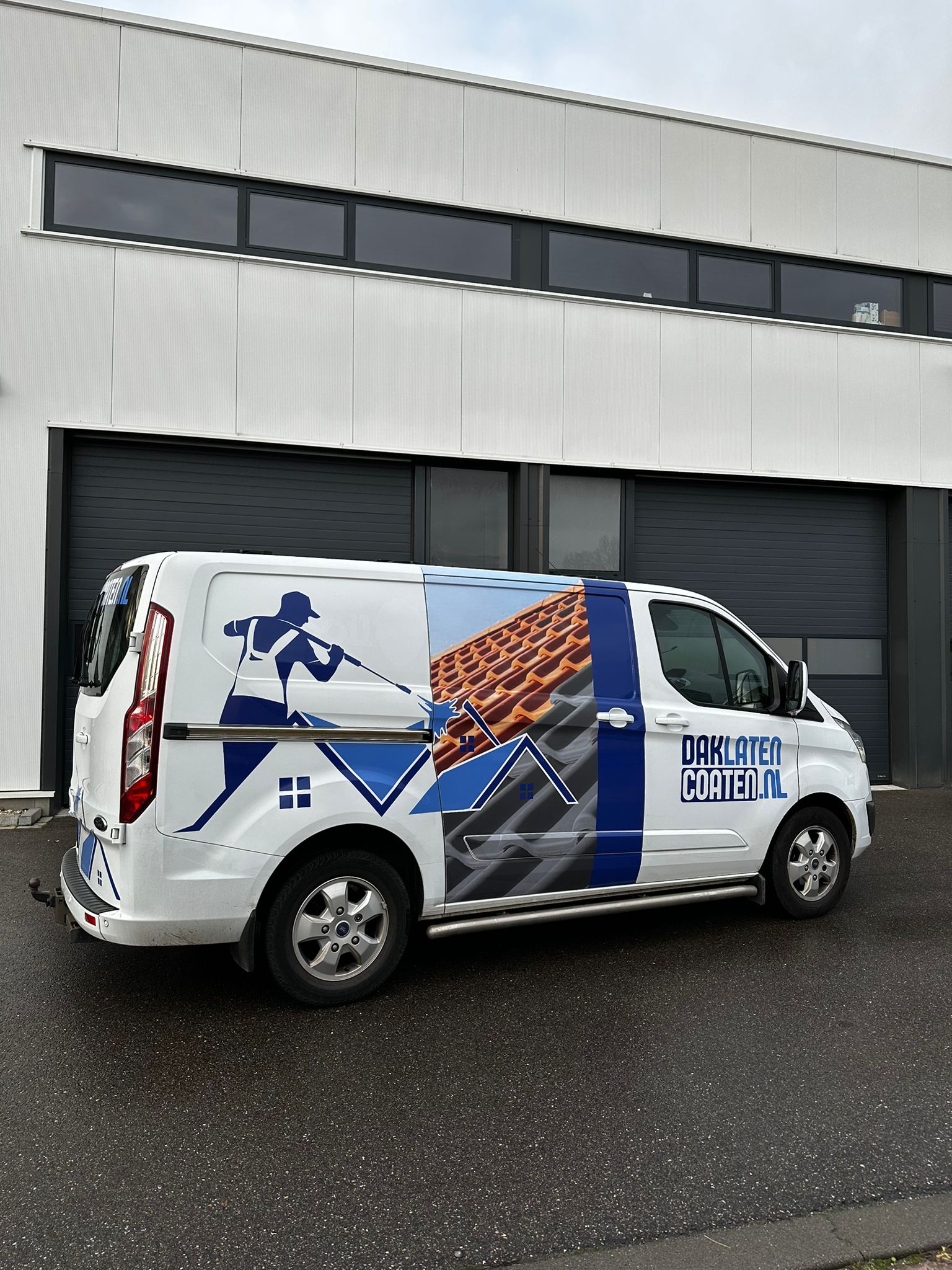 Gevel laten coaten